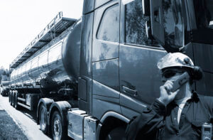 fuel truck and diesel exhaust